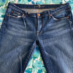 7 for all Mankind Blue Jeans Size 32